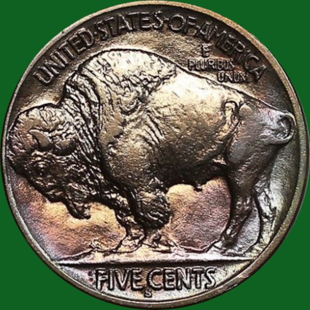 1914-S-5c-Buffalo-Nickel